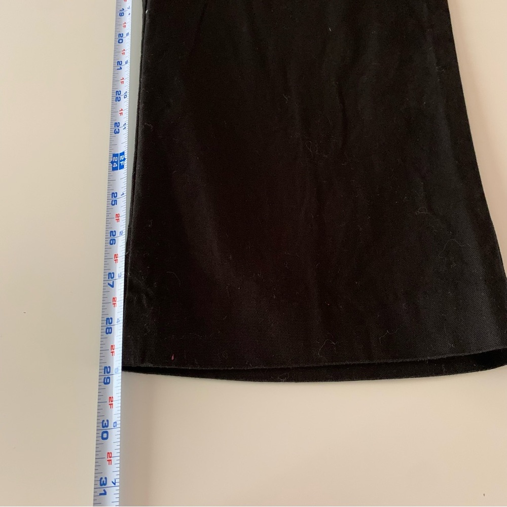 Talbots classic side zip straight leg pants black size 12 - Picture 7 of 9